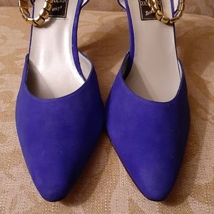 SERIGO ZELCER ALL LEATHER HEELS PUMPS SHOES
